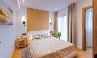 Spacieuse maison de ville de 3 chambres, prête à emménager, avec vue sur le golf et la mer, à vendre à Marbella - Benahavis 782975 