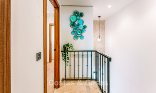 Spacieuse maison de ville de 3 chambres, prête à emménager, avec vue sur le golf et la mer, à vendre à Marbella - Benahavis 782978 