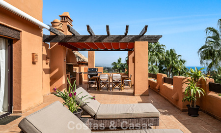 Exceptionnel penthouse en duplex à vendre, à quelques pas de Puerto Banús à Nueva Andalucia, Marbella 783049
