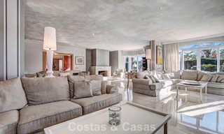 Villa de luxe de style méditerranéen à vendre à quelques pas de la plage et des commodités à Guadalmina Baja, Marbella 783086 