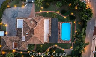 Villa de luxe de style méditerranéen à vendre à quelques pas de la plage et des commodités à Guadalmina Baja, Marbella 783100 
