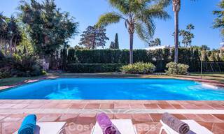 Villa de luxe de style méditerranéen à vendre à quelques pas de la plage et des commodités à Guadalmina Baja, Marbella 783121 