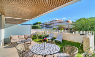 Appartement deux chambres au rez-de-chaussée à vendre à quelques pas de la plage à Elviria, Marbella 783655 