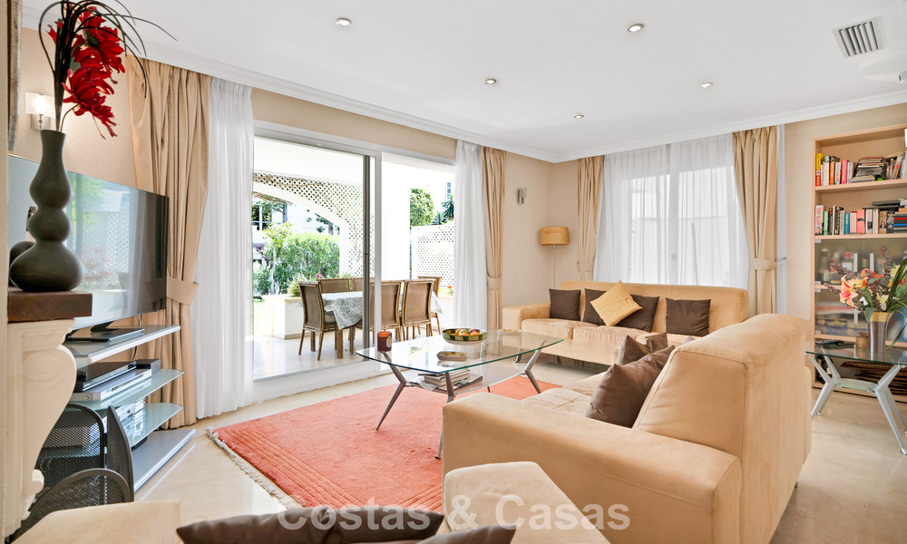 Appartement en rez-de-chaussée à vendre dans une résidence en bord de mer sur le New Golden Mile, Marbella - Estepona 783689