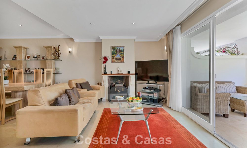 Appartement en rez-de-chaussée à vendre dans une résidence en bord de mer sur le New Golden Mile, Marbella - Estepona 783693