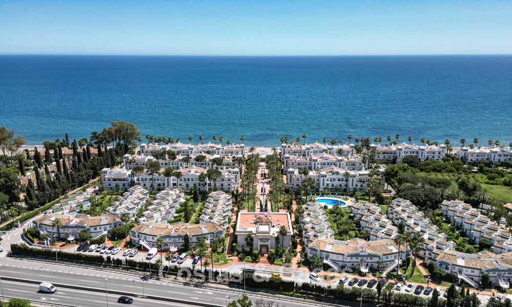 Appartement en rez-de-chaussée à vendre dans une résidence en bord de mer sur le New Golden Mile, Marbella - Estepona 783704