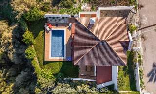 Spacieuse villa familiale avec piscine privée et vue panoramique, nichée dans les collines d'Estepona 783712 