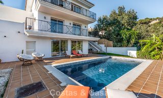 Spacieuse villa familiale avec piscine privée et vue panoramique, nichée dans les collines d'Estepona 783720 
