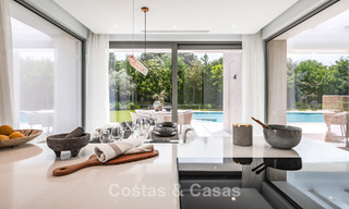 Élégante villa moderne de 5 chambres à vendre sur le New Golden Mile, entre Marbella et Estepona 783789 