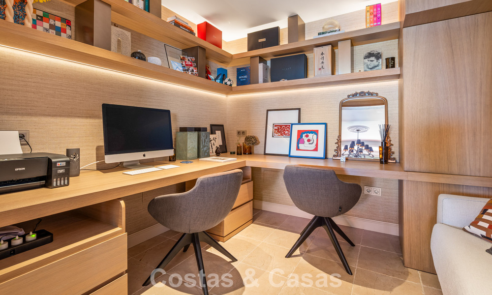 Penthouse duplex ultra-luxueux avec intérieur primé à vendre à Los Flamingos Golf Resort à Benahavis - Marbella 782827