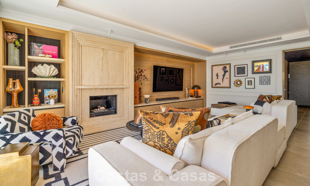 Penthouse duplex ultra-luxueux avec intérieur primé à vendre à Los Flamingos Golf Resort à Benahavis - Marbella 782830
