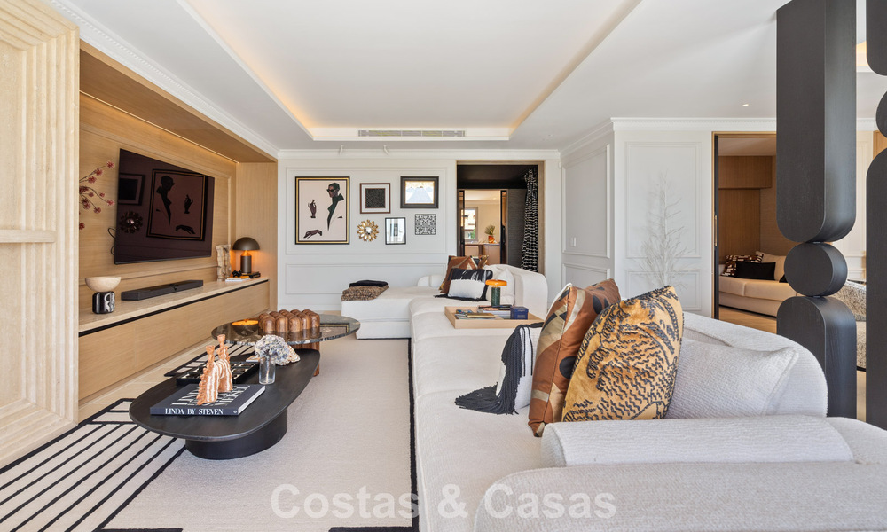 Penthouse duplex ultra-luxueux avec intérieur primé à vendre à Los Flamingos Golf Resort à Benahavis - Marbella 782831