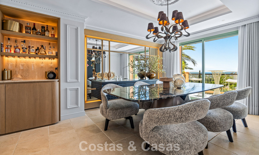 Penthouse duplex ultra-luxueux avec intérieur primé à vendre à Los Flamingos Golf Resort à Benahavis - Marbella 782832