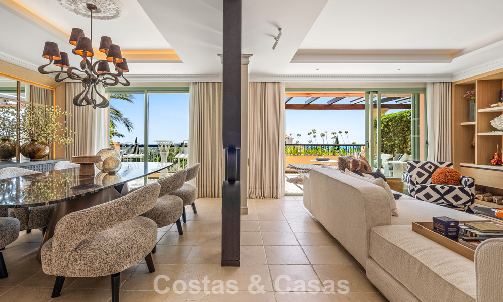 Penthouse duplex ultra-luxueux avec intérieur primé à vendre à Los Flamingos Golf Resort à Benahavis - Marbella 782834
