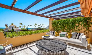 Penthouse duplex ultra-luxueux avec intérieur primé à vendre à Los Flamingos Golf Resort à Benahavis - Marbella 782837 