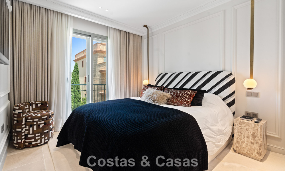 Penthouse duplex ultra-luxueux avec intérieur primé à vendre à Los Flamingos Golf Resort à Benahavis - Marbella 782843