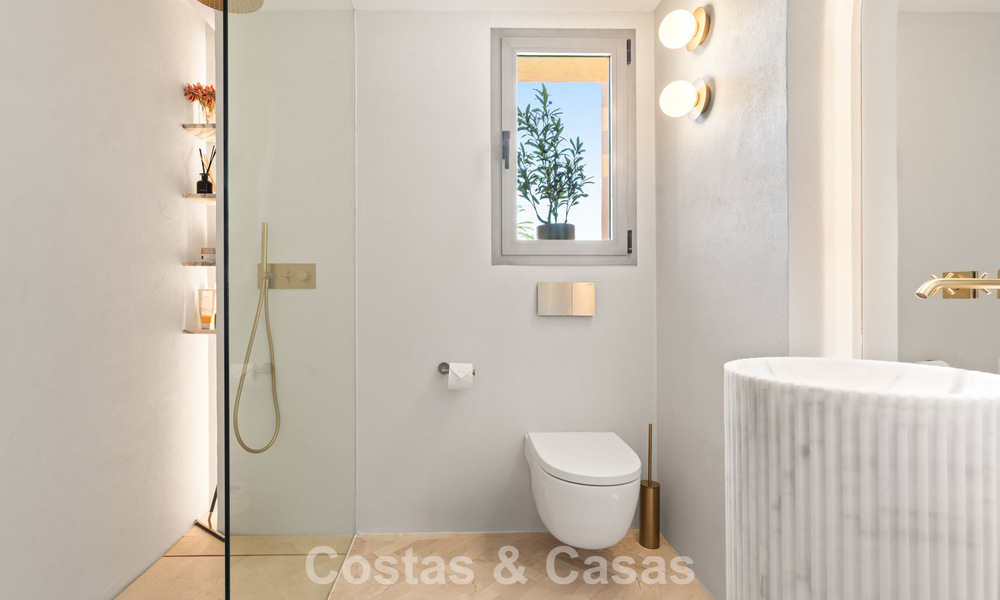 Penthouse duplex ultra-luxueux avec intérieur primé à vendre à Los Flamingos Golf Resort à Benahavis - Marbella 782845