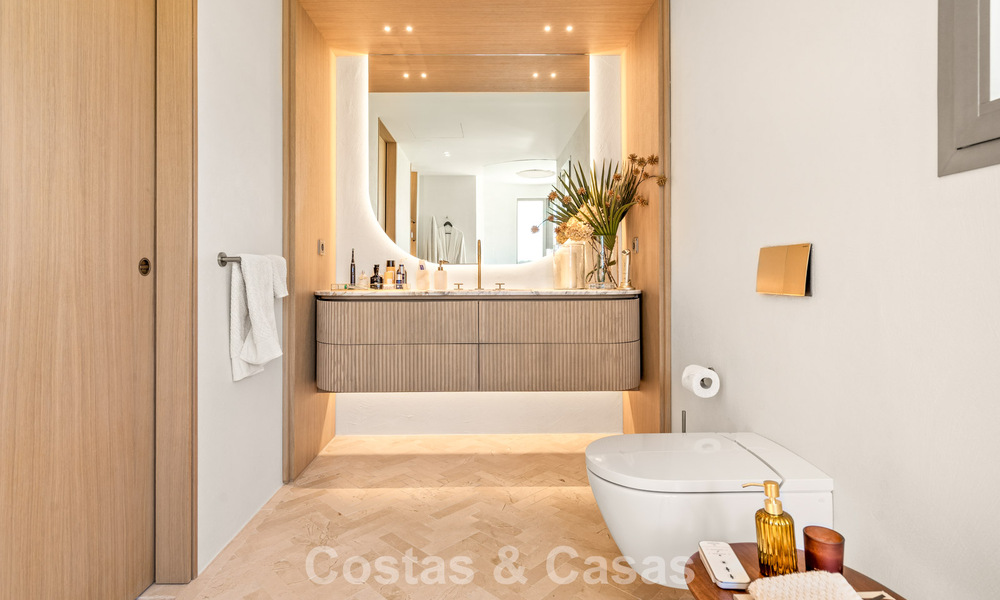 Penthouse duplex ultra-luxueux avec intérieur primé à vendre à Los Flamingos Golf Resort à Benahavis - Marbella 782849