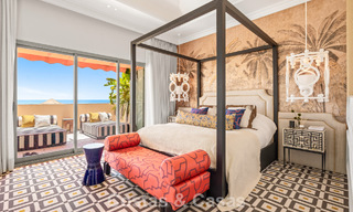Penthouse duplex ultra-luxueux avec intérieur primé à vendre à Los Flamingos Golf Resort à Benahavis - Marbella 782851 