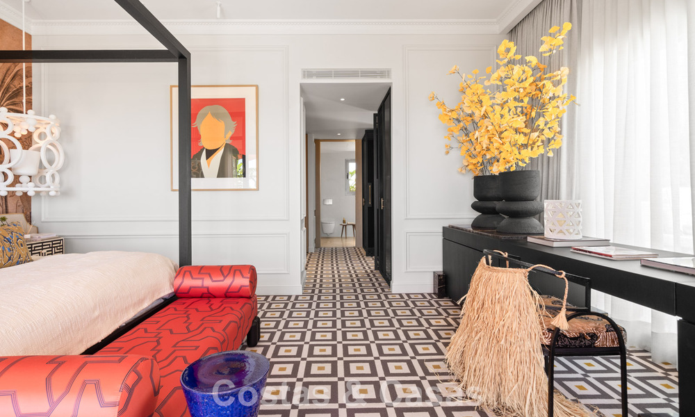 Penthouse duplex ultra-luxueux avec intérieur primé à vendre à Los Flamingos Golf Resort à Benahavis - Marbella 782853