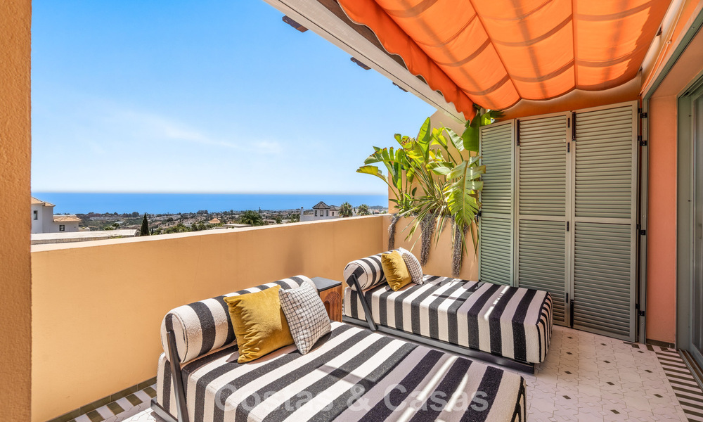 Penthouse duplex ultra-luxueux avec intérieur primé à vendre à Los Flamingos Golf Resort à Benahavis - Marbella 782858