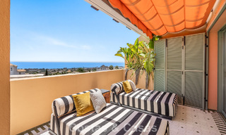 Penthouse duplex ultra-luxueux avec intérieur primé à vendre à Los Flamingos Golf Resort à Benahavis - Marbella 782858 