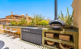 Penthouse duplex ultra-luxueux avec intérieur primé à vendre à Los Flamingos Golf Resort à Benahavis - Marbella 782861 