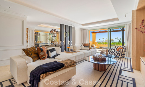 Penthouse duplex ultra-luxueux avec intérieur primé à vendre à Los Flamingos Golf Resort à Benahavis - Marbella 782873