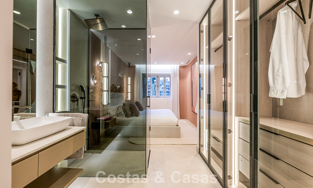 Appartement en bord de mer, rénové avec goût, avec vue imprenable sur la mer, entre Marbella et Estepona 782892