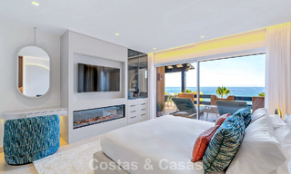 Appartement en bord de mer, rénové avec goût, avec vue imprenable sur la mer, entre Marbella et Estepona 782907 