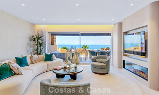 Appartement en bord de mer, rénové avec goût, avec vue imprenable sur la mer, entre Marbella et Estepona 782912 
