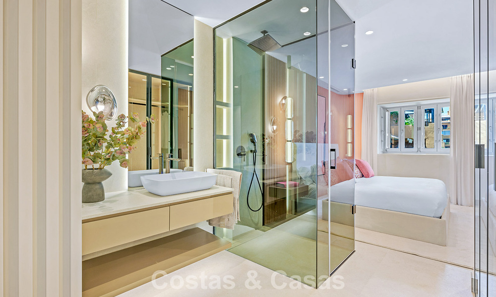 Appartement en bord de mer, rénové avec goût, avec vue imprenable sur la mer, entre Marbella et Estepona 782922