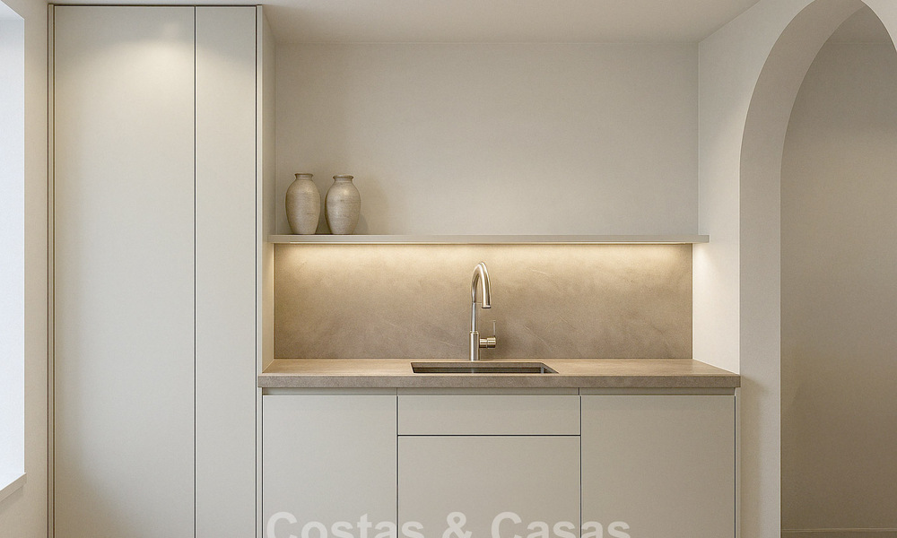 Appartement moderne, avec vue imprenable sur la mer, à vendre à quelques pas de la plage, sur le Golden Mile de Marbella 783795