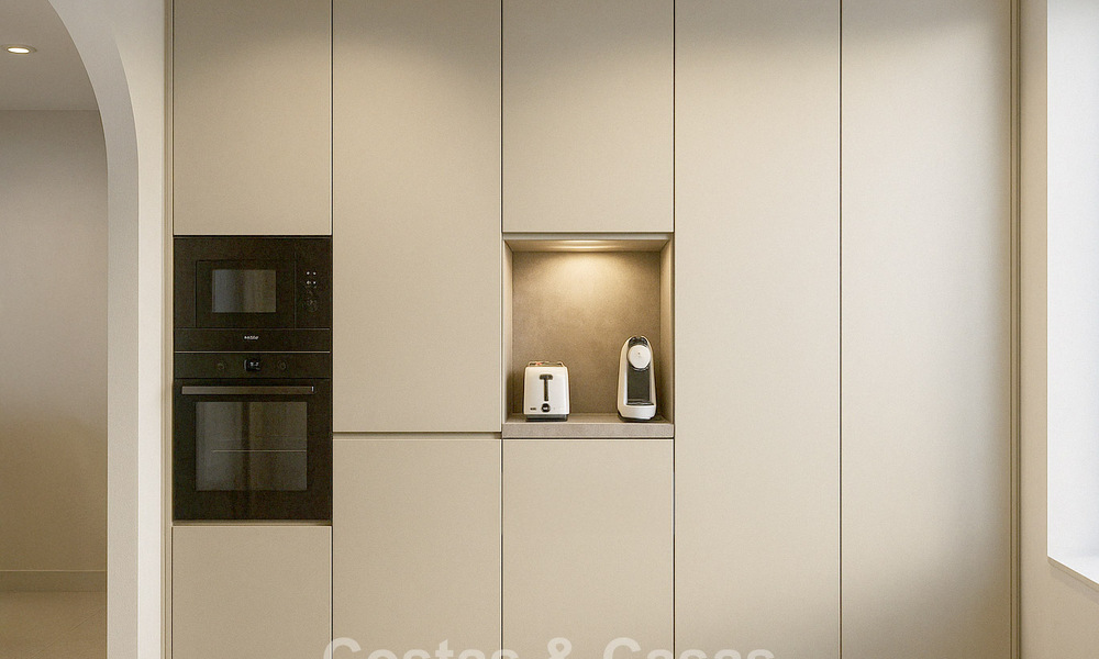 Appartement moderne, avec vue imprenable sur la mer, à vendre à quelques pas de la plage, sur le Golden Mile de Marbella 783796