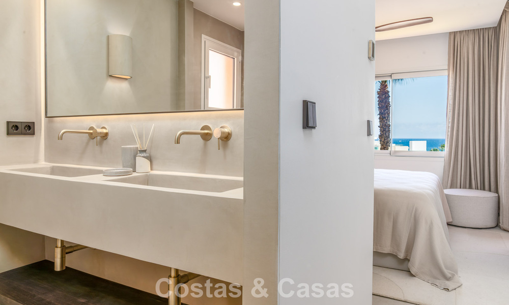 Appartement moderne, avec vue imprenable sur la mer, à vendre à quelques pas de la plage, sur le Golden Mile de Marbella 783821