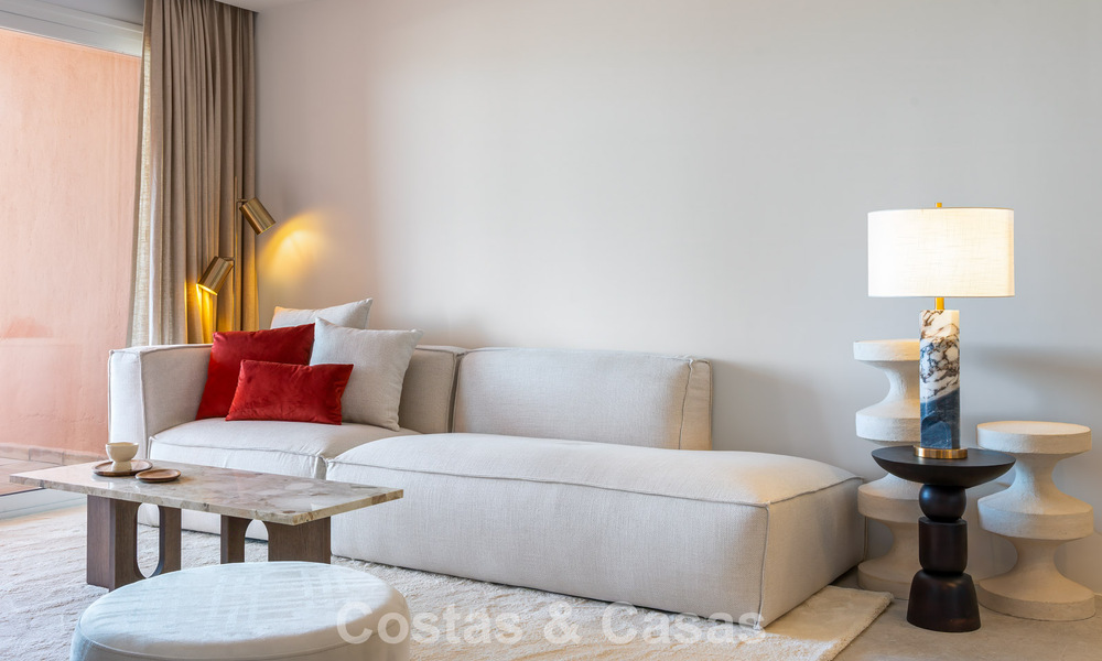 Appartement moderne, avec vue imprenable sur la mer, à vendre à quelques pas de la plage, sur le Golden Mile de Marbella 783824