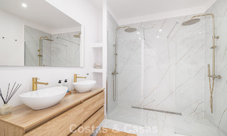 Opportunité! Penthouse de luxe de 3 chambres avec vue sur la mer à vendre dans la Vallée des Golfs de Nueva Andalucia, Marbella 783332 