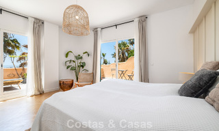 Opportunité! Penthouse de luxe de 3 chambres avec vue sur la mer à vendre dans la Vallée des Golfs de Nueva Andalucia, Marbella 783338 