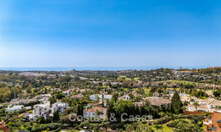 Opportunité! Penthouse de luxe de 3 chambres avec vue sur la mer à vendre dans la Vallée des Golfs de Nueva Andalucia, Marbella 783340 