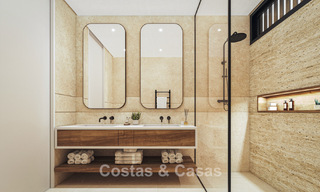 Villa neuve sur plan à l'architecture avant-gardiste à vendre sur les collines de Marbella - Benahavis 783407 