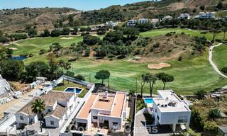Villa de luxe de plain-pied, prête à emménager, à vendre en première ligne de golf, dans un complexe hôtelier de premier plan à Mijas, Costa del Sol 783916 