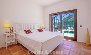 Villa de luxe de plain-pied, prête à emménager, à vendre en première ligne de golf, dans un complexe hôtelier de premier plan à Mijas, Costa del Sol 783917 