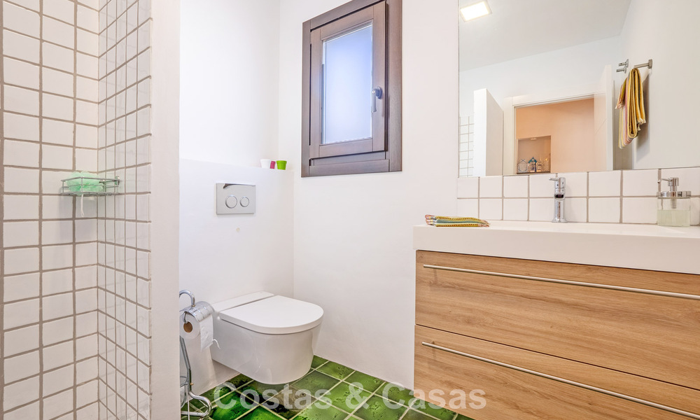 Villa de luxe de plain-pied, prête à emménager, à vendre en première ligne de golf, dans un complexe hôtelier de premier plan à Mijas, Costa del Sol 783920