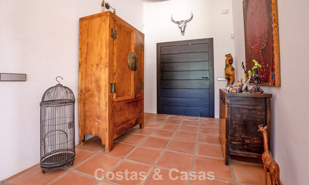 Villa de luxe de plain-pied, prête à emménager, à vendre en première ligne de golf, dans un complexe hôtelier de premier plan à Mijas, Costa del Sol 783923