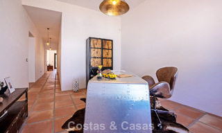 Villa de luxe de plain-pied, prête à emménager, à vendre en première ligne de golf, dans un complexe hôtelier de premier plan à Mijas, Costa del Sol 783925 