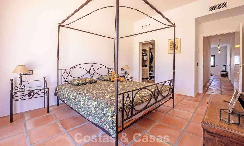 Villa de luxe de plain-pied, prête à emménager, à vendre en première ligne de golf, dans un complexe hôtelier de premier plan à Mijas, Costa del Sol 783927