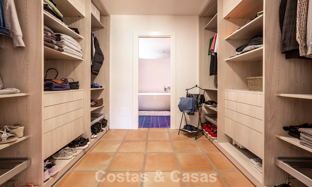 Villa de luxe de plain-pied, prête à emménager, à vendre en première ligne de golf, dans un complexe hôtelier de premier plan à Mijas, Costa del Sol 783928