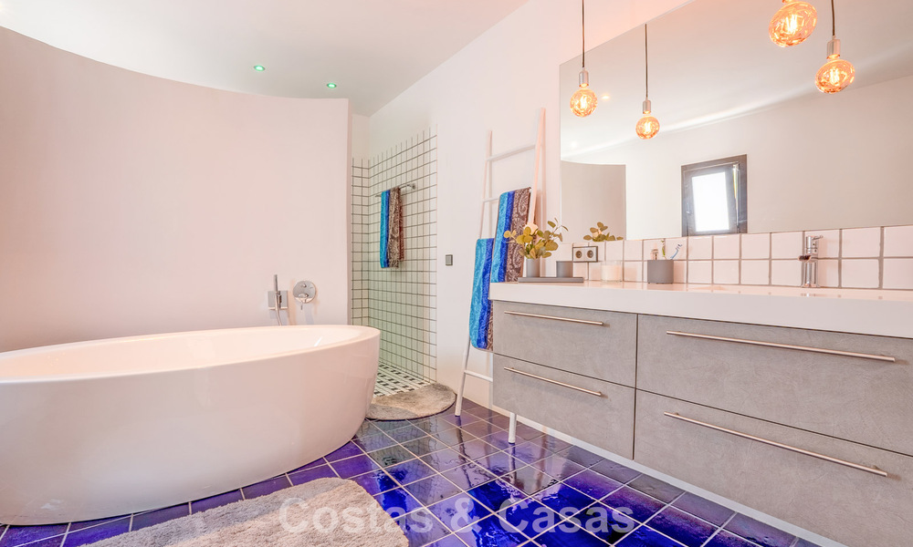 Villa de luxe de plain-pied, prête à emménager, à vendre en première ligne de golf, dans un complexe hôtelier de premier plan à Mijas, Costa del Sol 783934