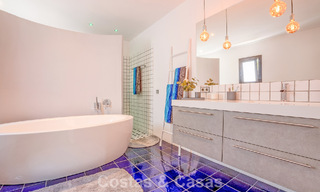 Villa de luxe de plain-pied, prête à emménager, à vendre en première ligne de golf, dans un complexe hôtelier de premier plan à Mijas, Costa del Sol 783934 