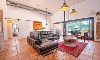 Villa de luxe de plain-pied, prête à emménager, à vendre en première ligne de golf, dans un complexe hôtelier de premier plan à Mijas, Costa del Sol 783936 
